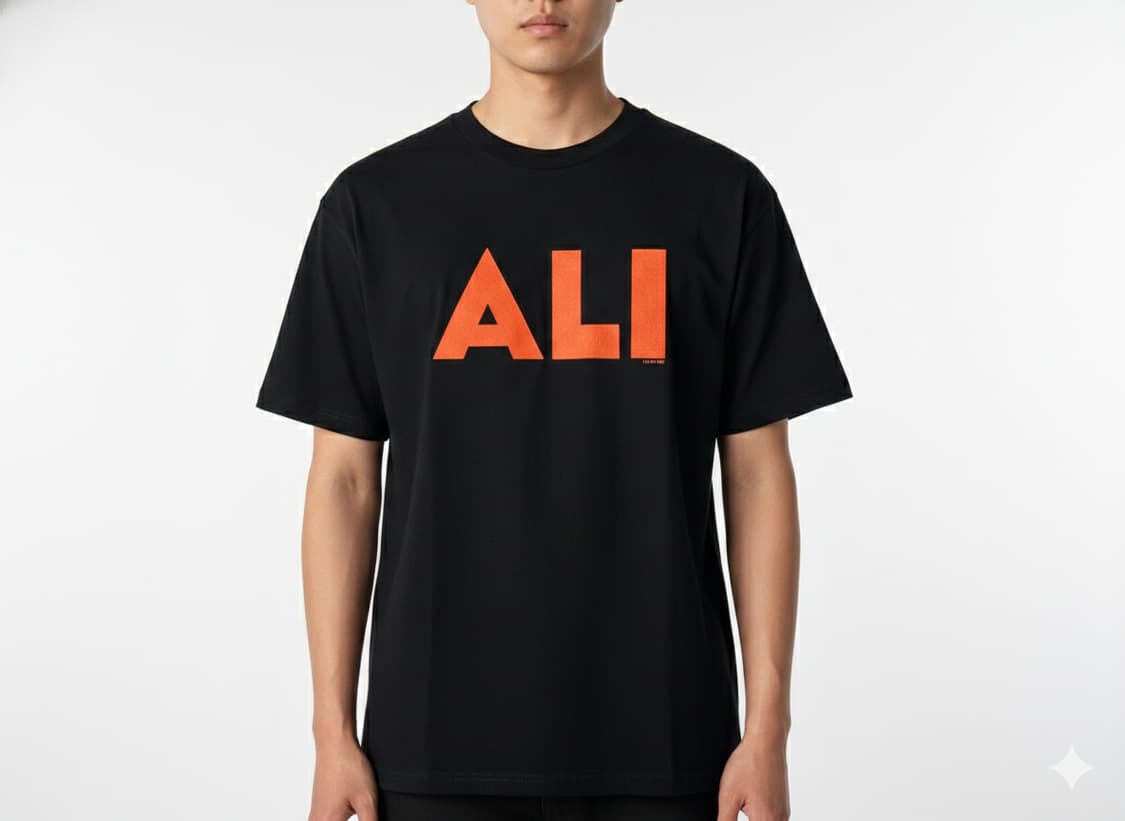 2001년 빈티지 영화 알리 홍보용 티셔츠 상품이미지1