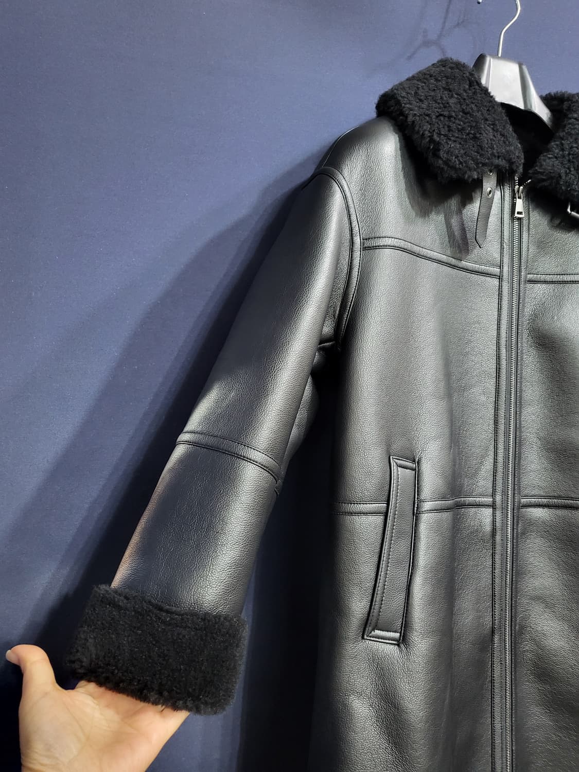 루나코어스 양모 무스탕 상품이미지3