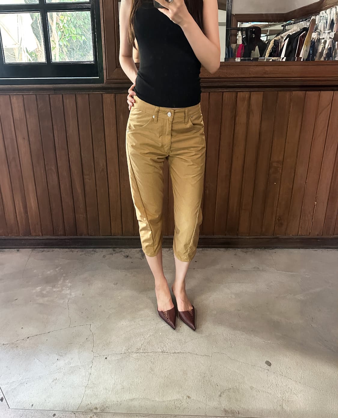 LEVI'S engineered cropped w30 상품이미지2