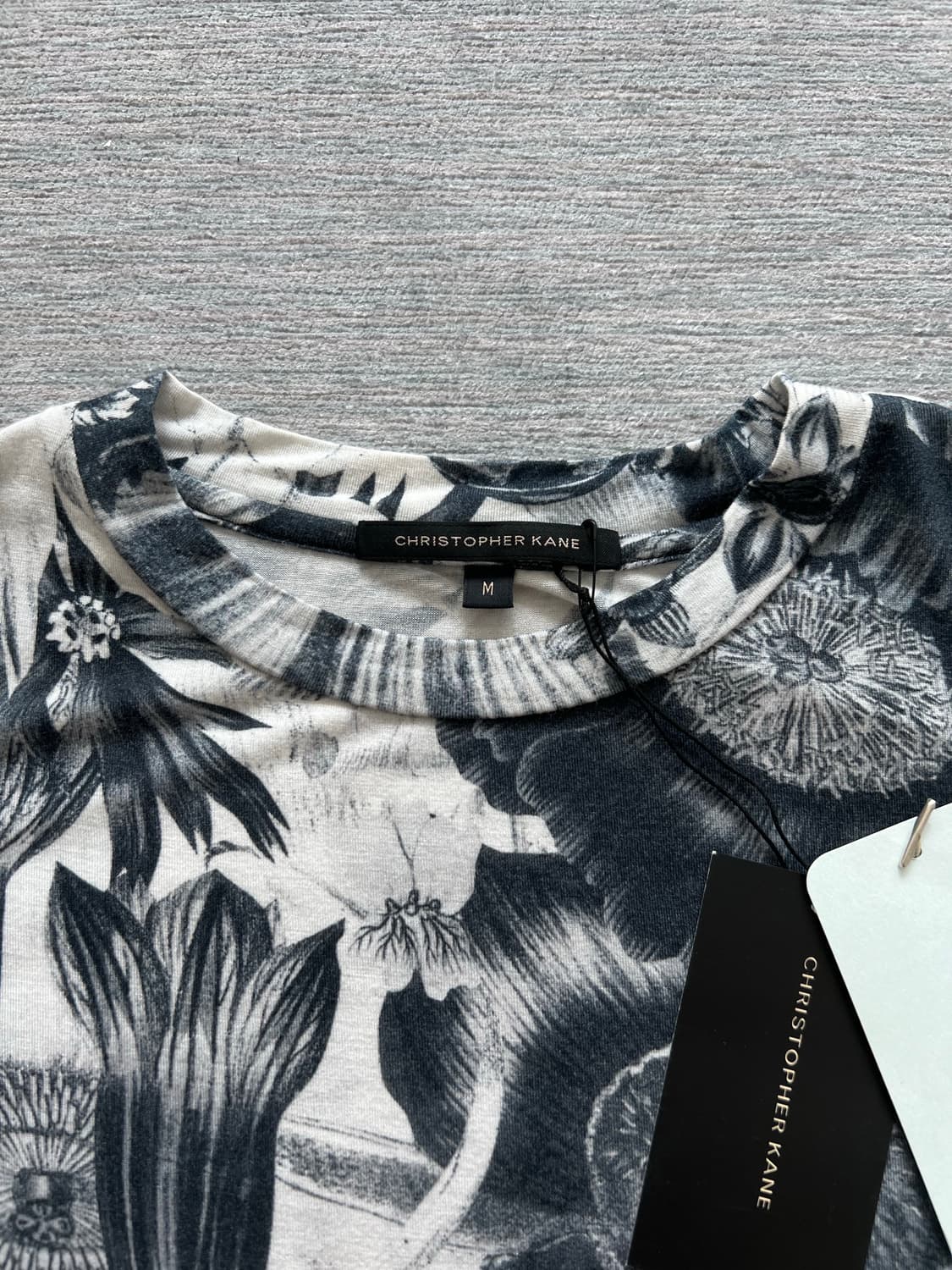 [M] 크리스토퍼케인 플라워프린트 티셔츠 상품이미지3