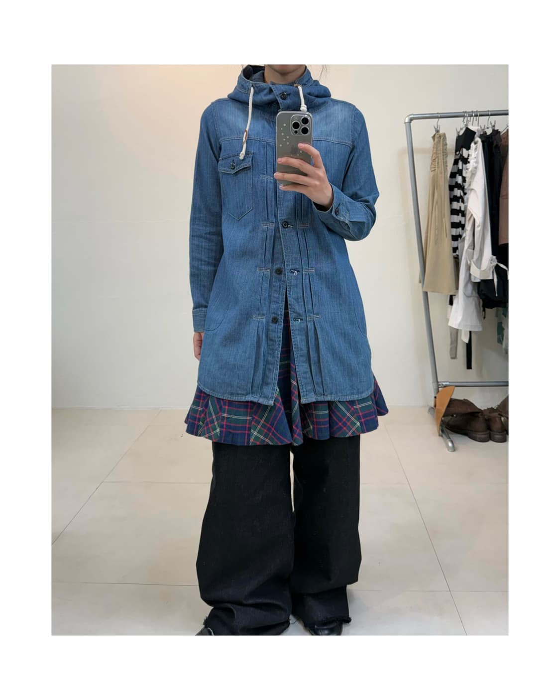 빈티지 후디 셔츠 상품이미지4