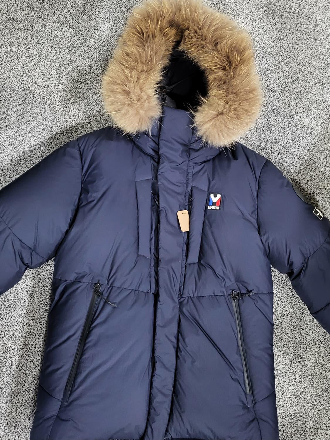 밀레 거위털 패딩 (퍼 후드)
 상품이미지2