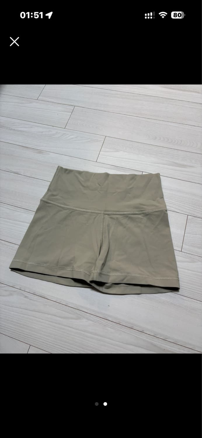 새상품 Aritzia TNA BUTTER 바이커 쇼츠 S 상품이미지2
