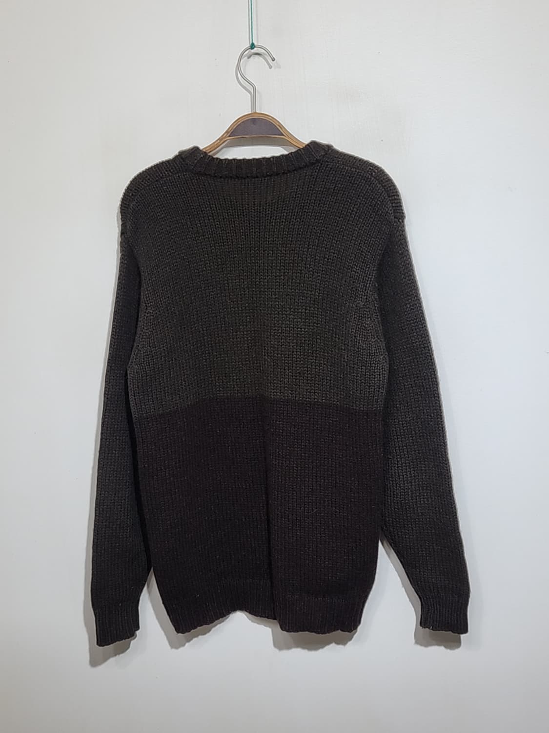 (M) 라코스테 니트 배색 라운드 스웨터 캐주얼  상품이미지6