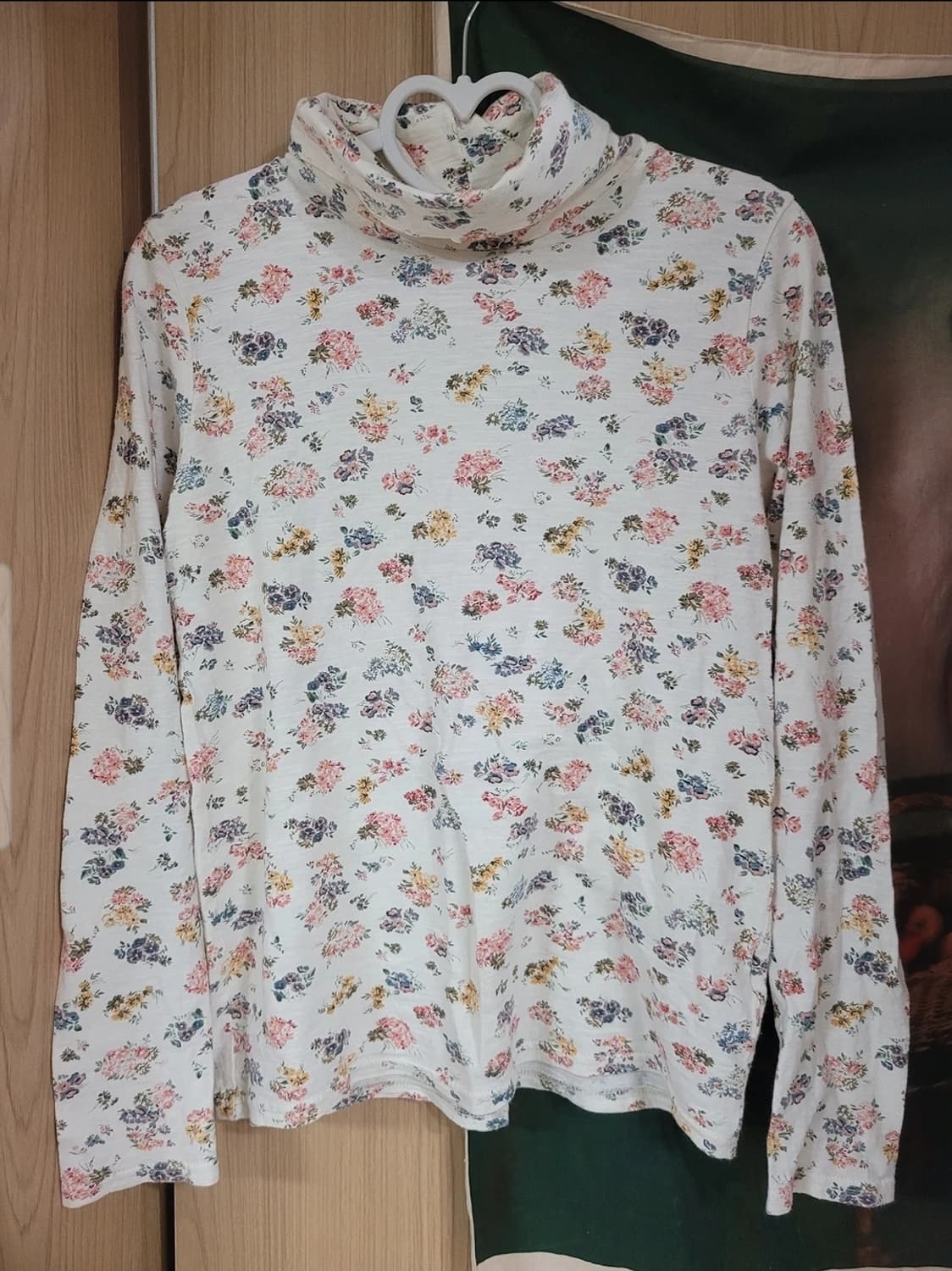 [착용샷o] 빈티지 레이어드 반팔니트 하구미룩 모리걸룩 상품이미지5