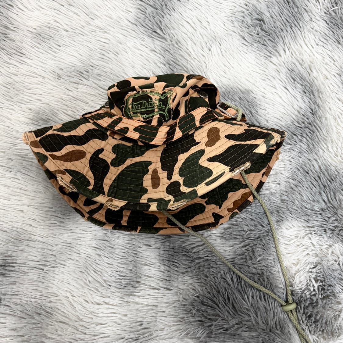 본더치 카모 정글모 버킷햇 상품이미지4