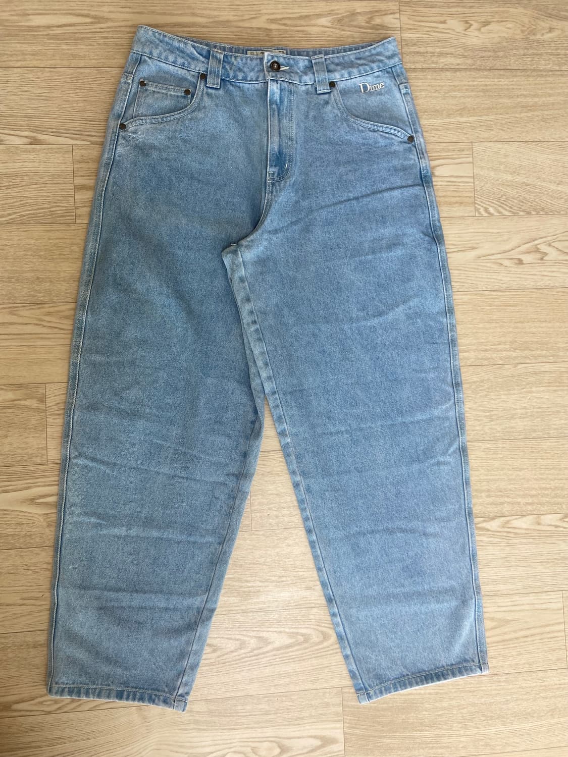 dime 배기 데님  상품이미지2