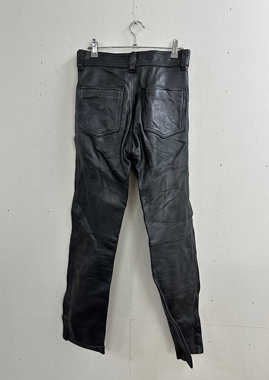 빈티지 가죽 팬츠 27인치  상품이미지3