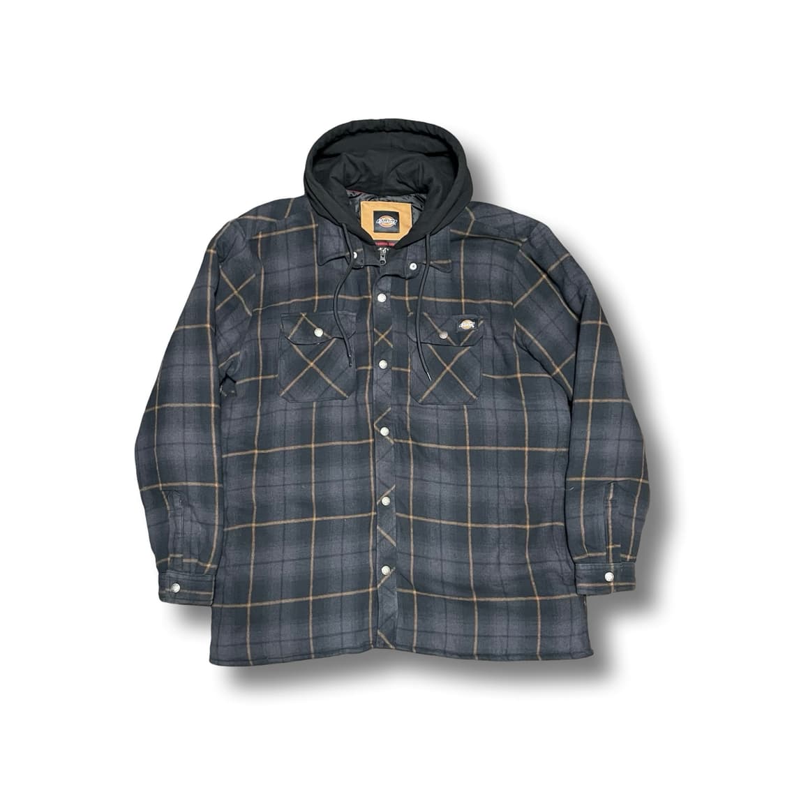 [XL] 디키즈 빈티지 플란넬 체크 후드 자켓 상품이미지1