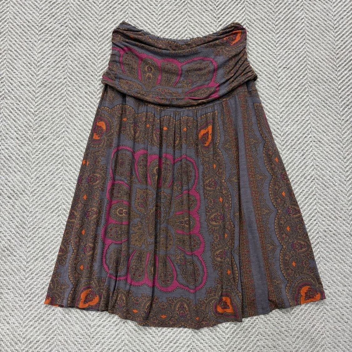 에트로 페이즐리 레이어드 스커트 v2307 상품이미지1