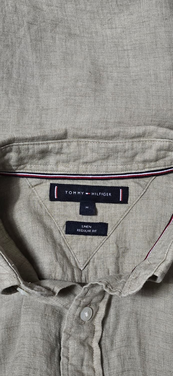 타미힐피거 남성 린넨 셔츠 M 상품이미지3
