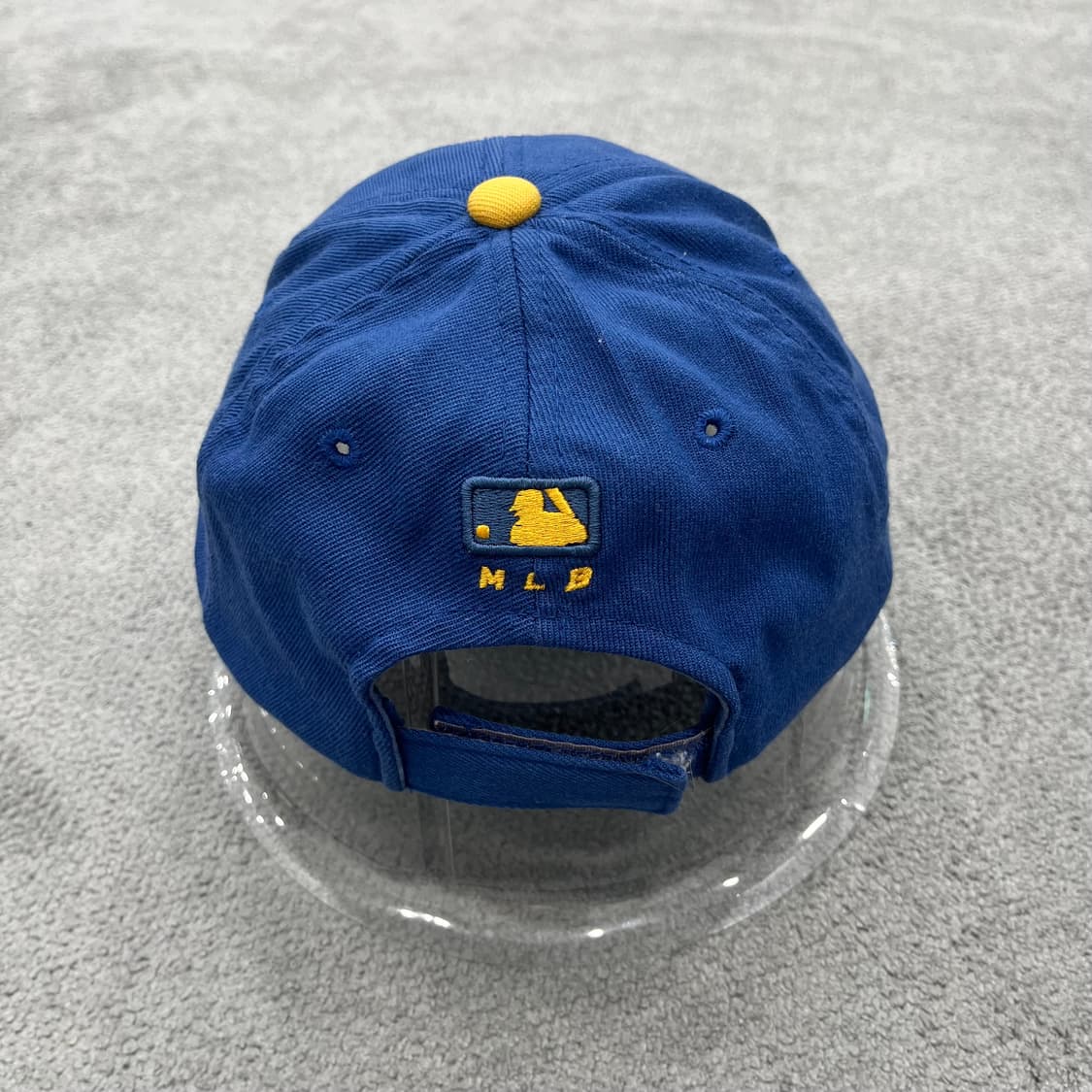 MLB 브레이브스 야구모자 블루/옐로우 상품이미지3