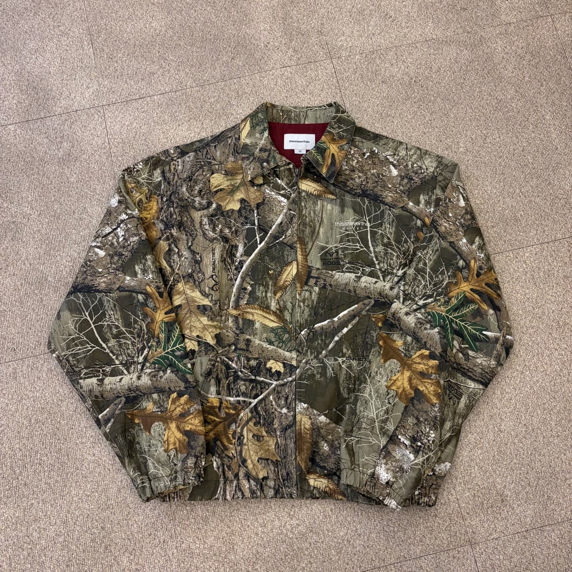 디스이즈네버댓 리얼트리 카모 자켓 상품이미지1