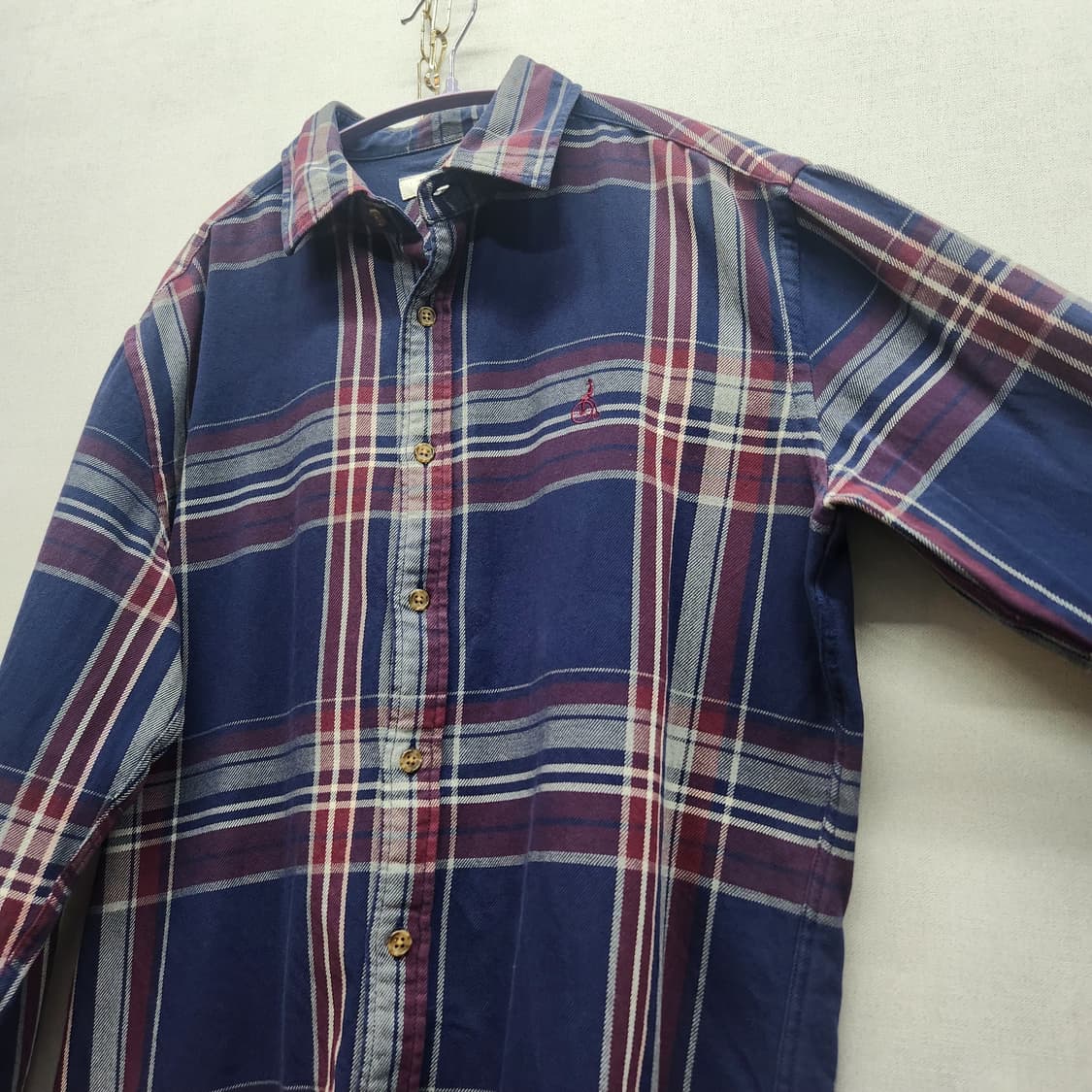 빈폴 로고 체크 셔츠 100(L) 상품이미지3
