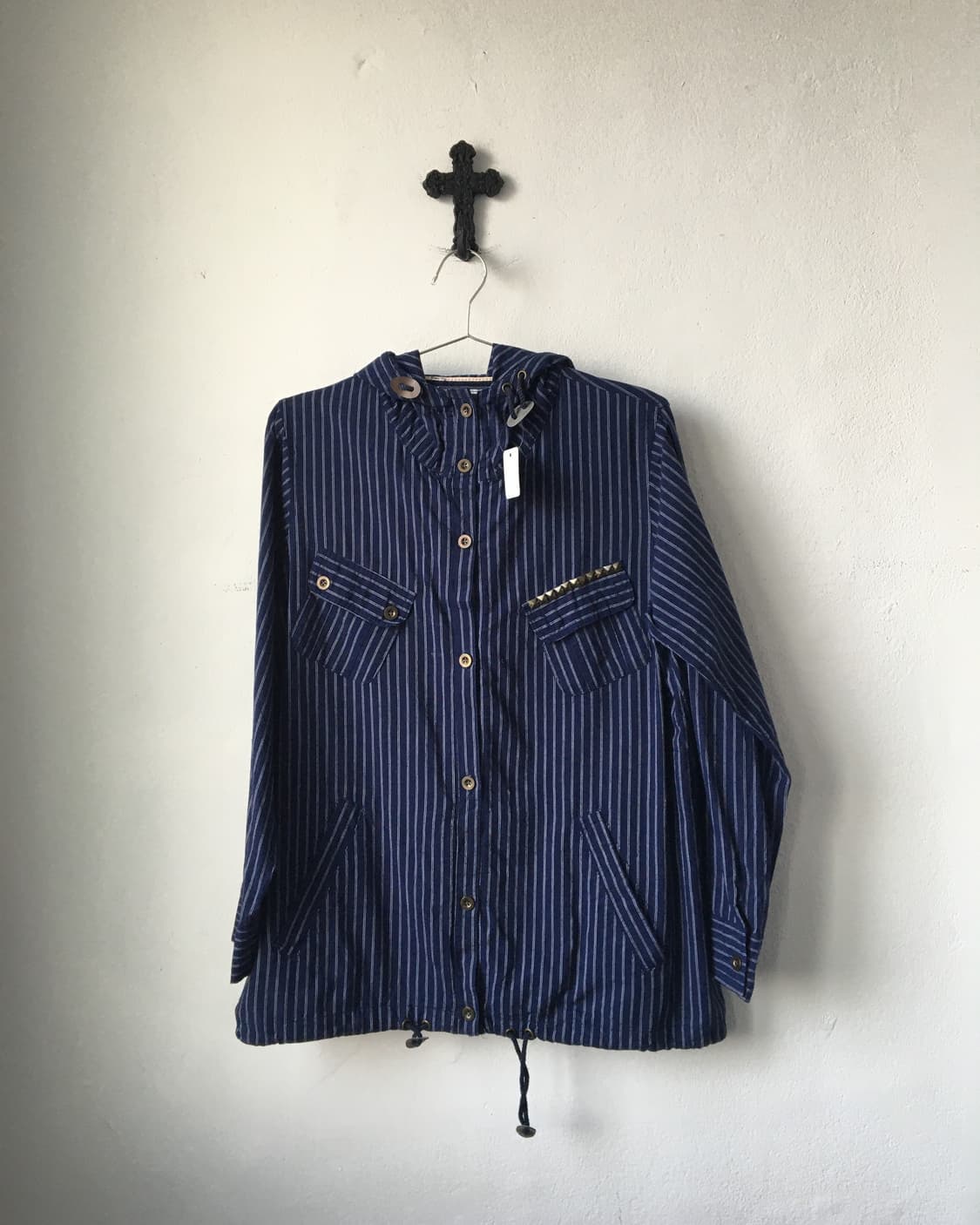 Stripe pattern hood jacket 상품이미지2