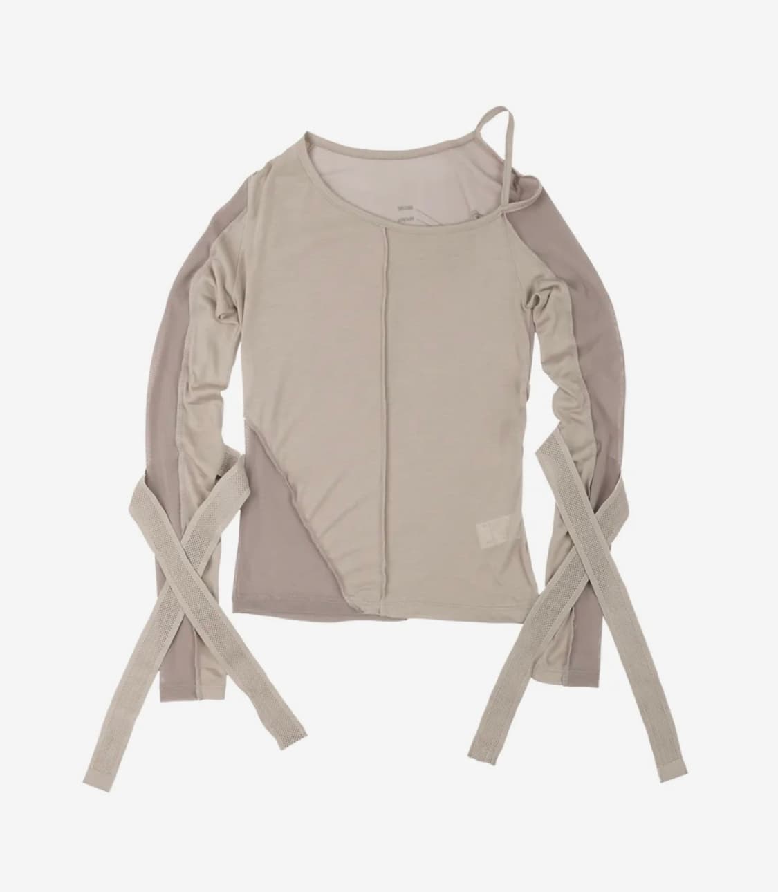 ojos bandage mesh t-shirt  오호스 밴디지 메쉬 상품이미지1
