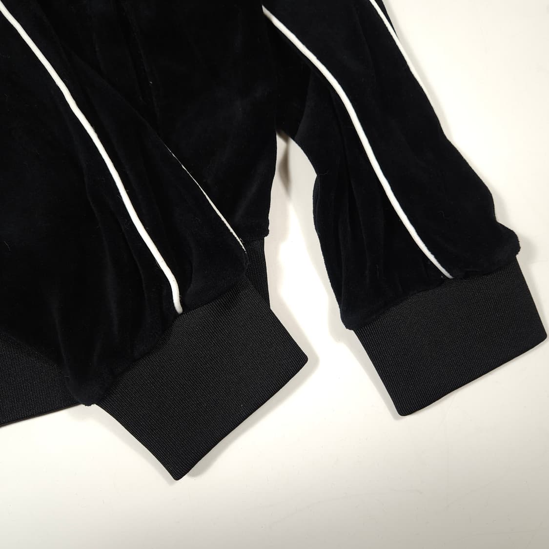 hdex 벨벳 트랙 자켓 블랙 상품이미지4