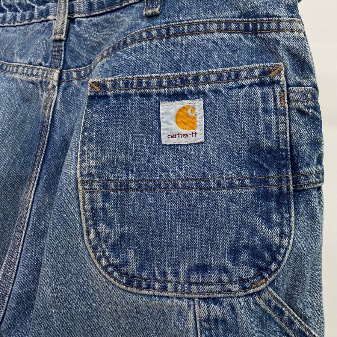 칼하트 우먼 컷오프 카펜터 워크 데님 쇼츠 상품이미지3