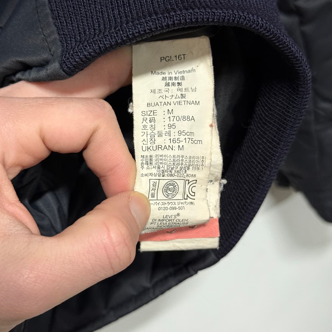 리바이스 구스다운 더블 포켓 패딩 점퍼 상품이미지6