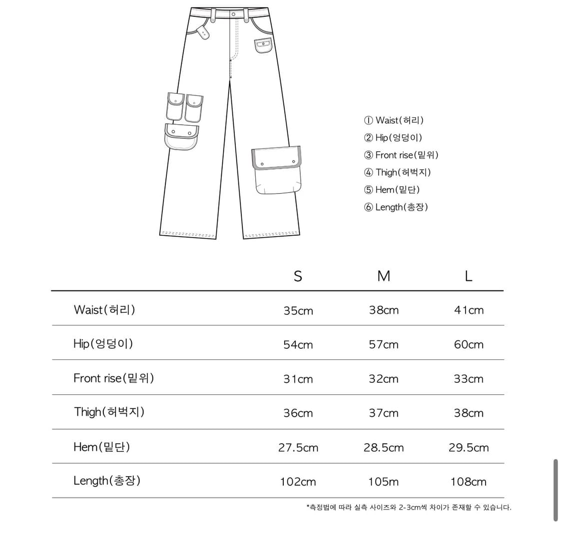 더콜디스트모먼츠 multi cargo pants (beige)  상품이미지4