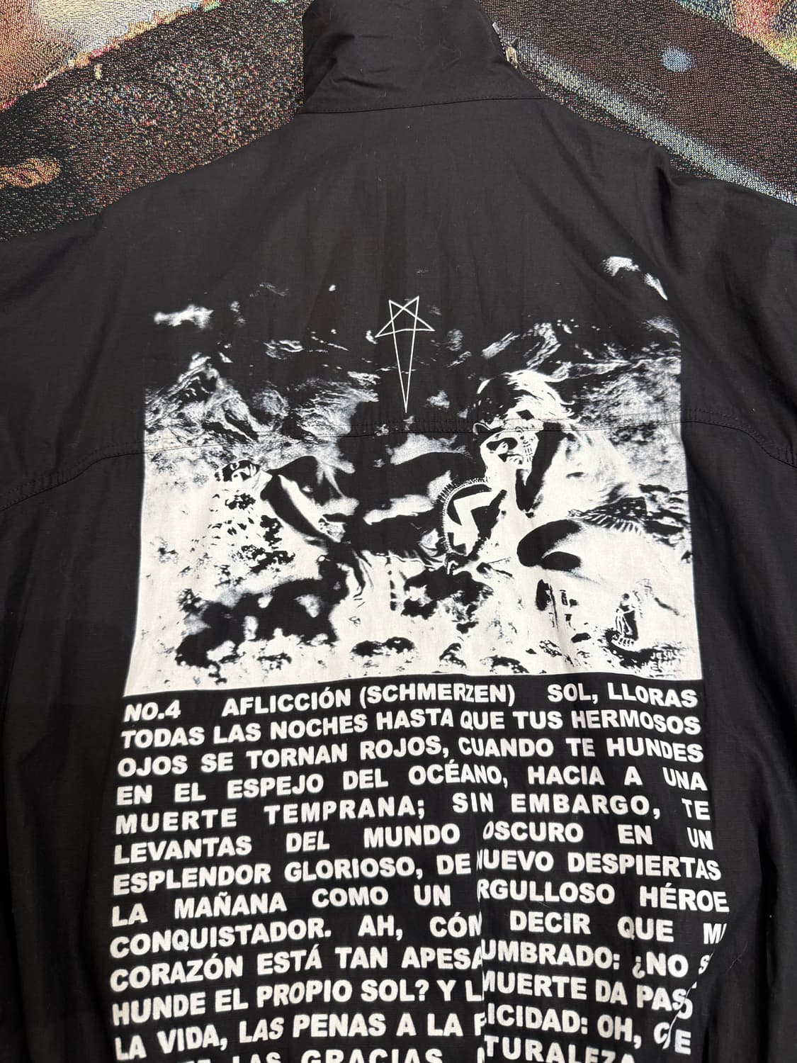 릭오웬스 다크쉐도우  사선 코트 Tecuatl 코튼 자켓 상품이미지4