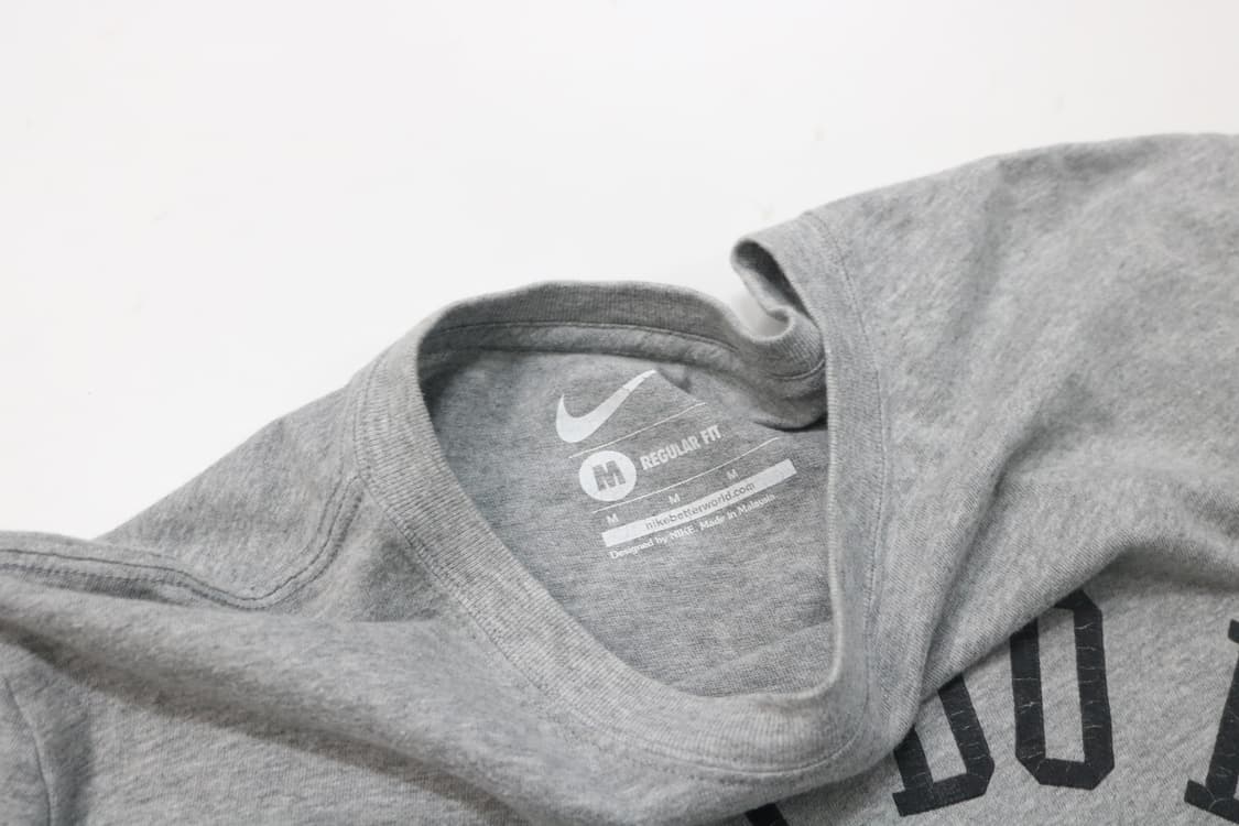 나이키 저스트 두 잇 빈티지 퓨마 그래픽 그레이 반팔 티셔츠 (M) 상품이미지5