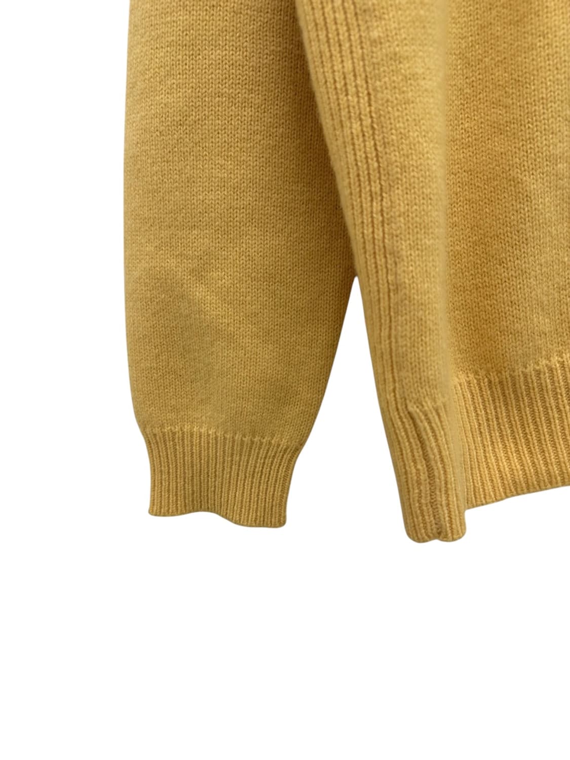 폴로 하프집업니트 옐로우 (XL)  상품이미지6