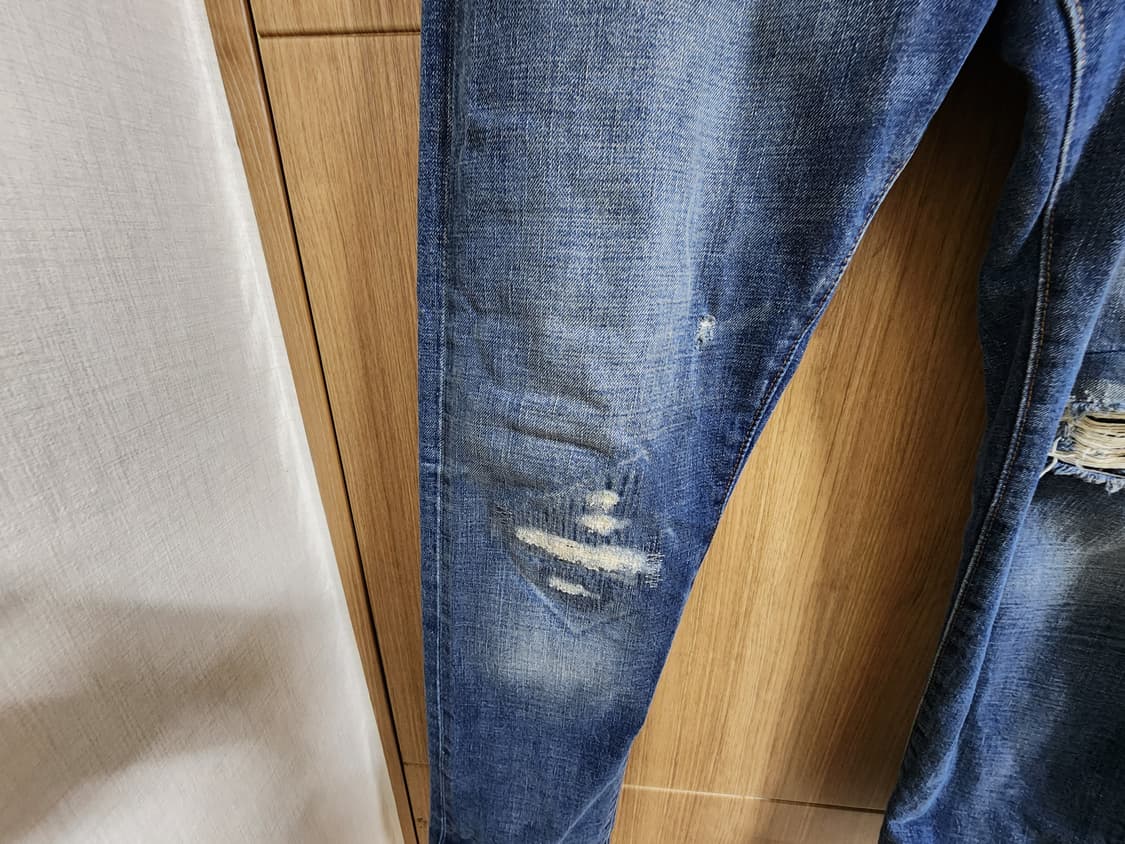 (34)폴로 빈티지 데미지 워싱 데님 팬츠  상품이미지4