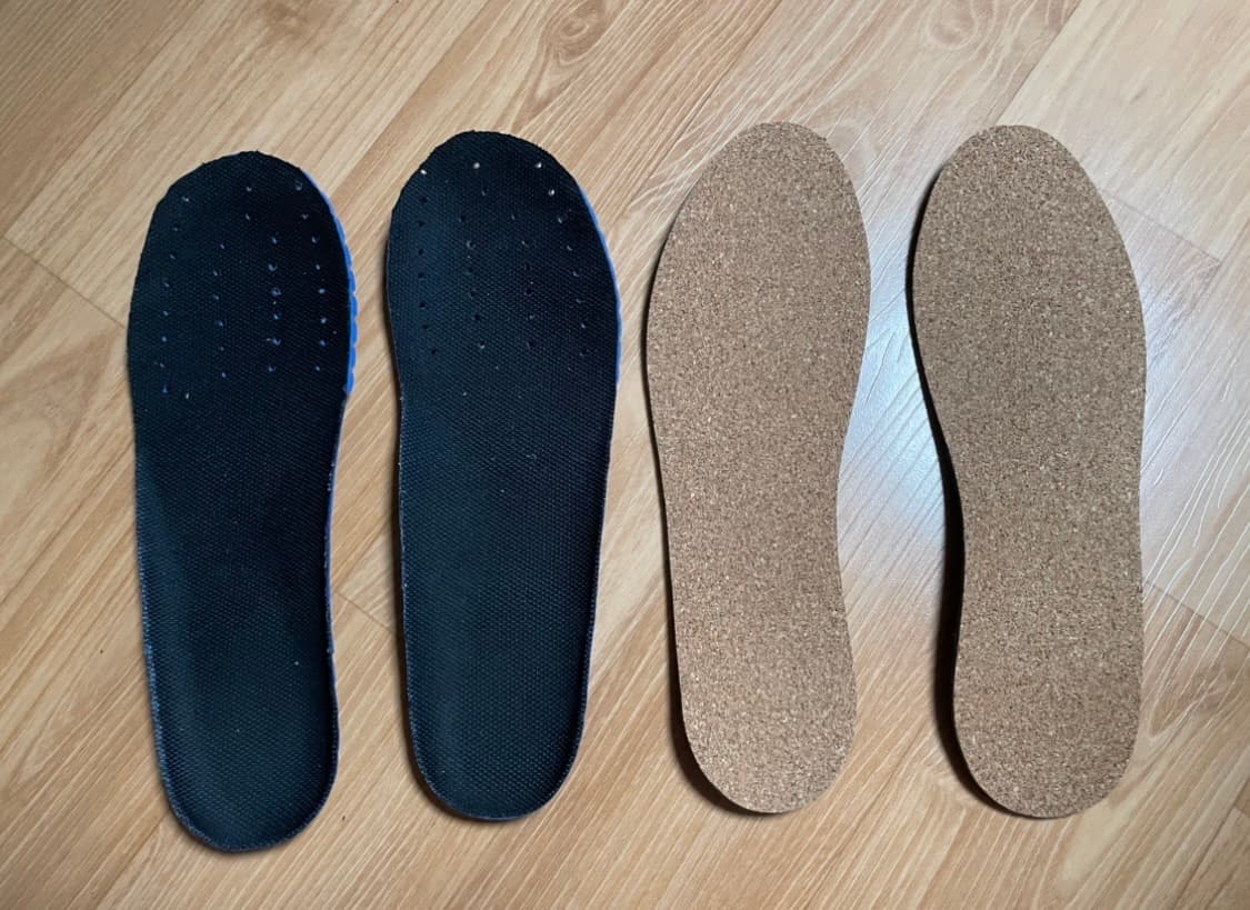 인솔 깔창 2쌍 일괄 상품이미지1