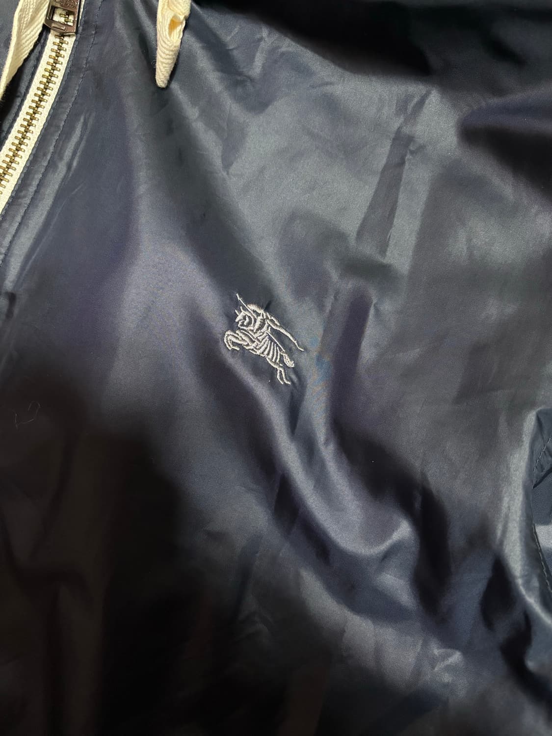 버버리 블랙 라벨 리버시블 양면 후드 집업 바람막이 점퍼 상품이미지2