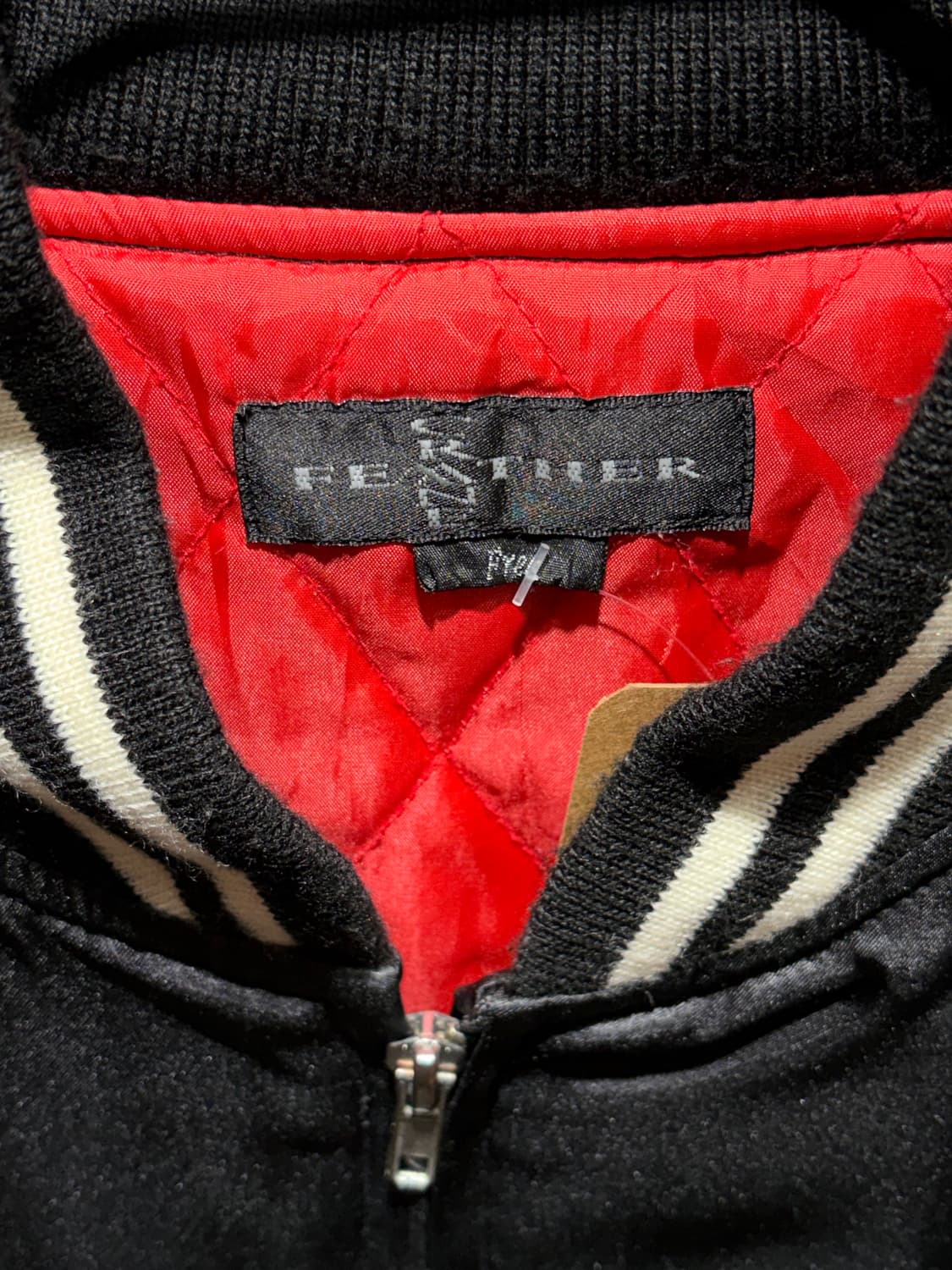 Free JAPAN 용 자수 블랙 배색 스카잔 상품이미지7