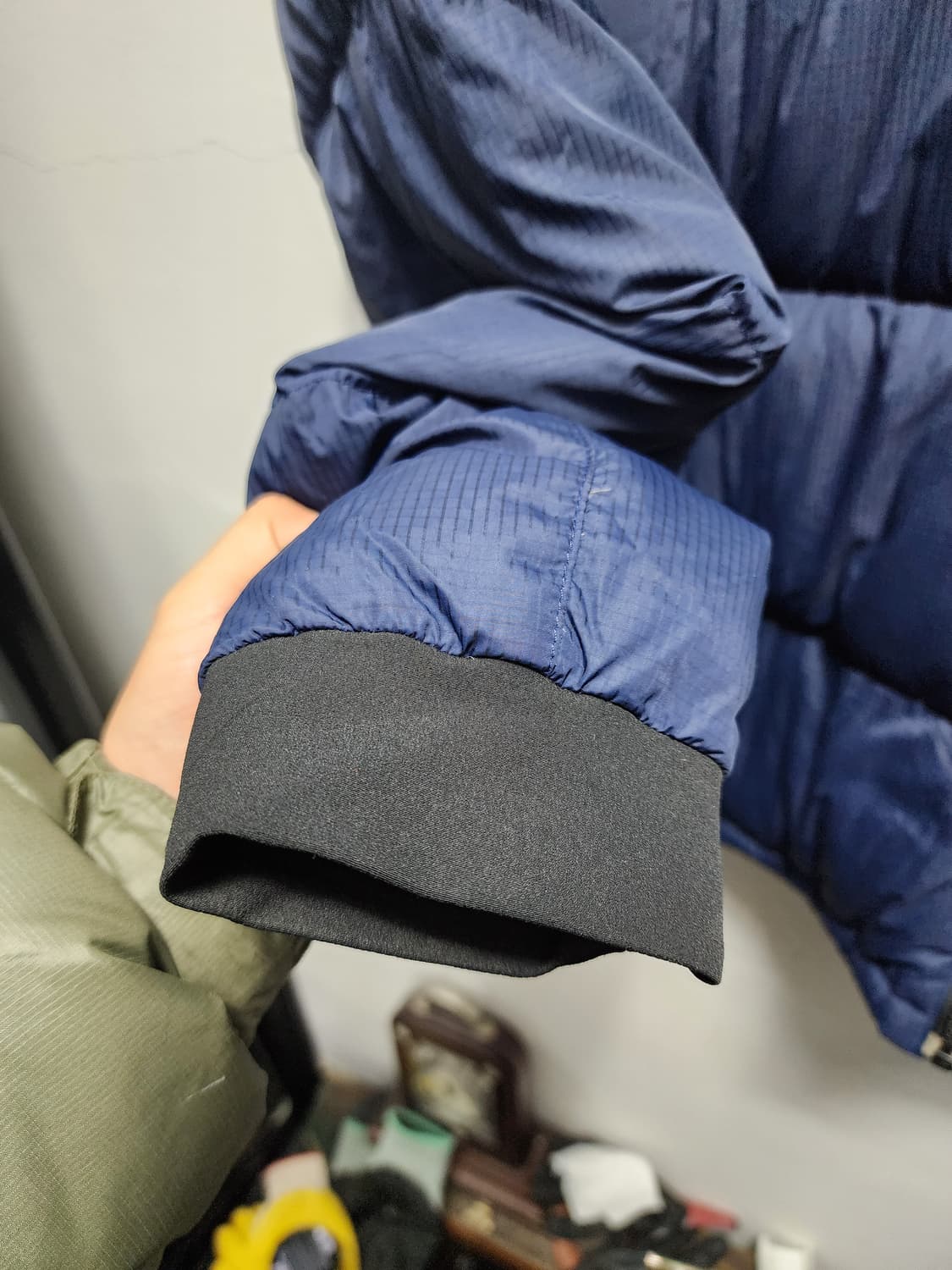 노스페이스 센터로고 한정판 구스다운 상품이미지5