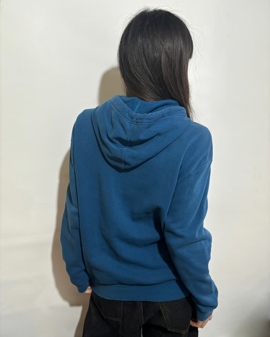 90s 블루 GAP 로고 후드 상품이미지3