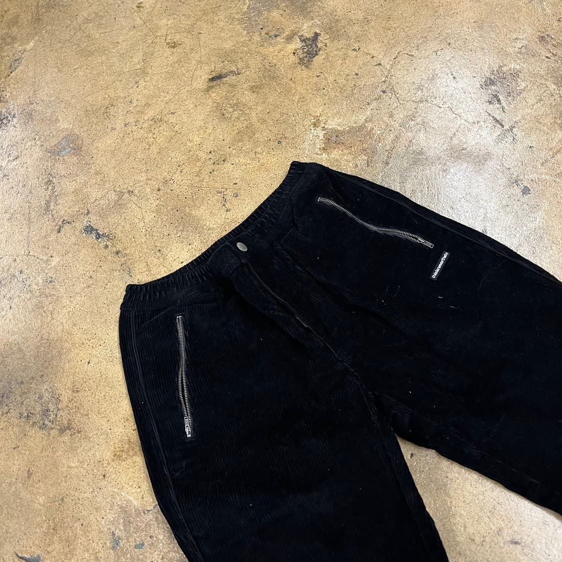 [정품/S] 디스이즈네버댓 블랙 코듀로이 팬츠 b15 상품이미지1