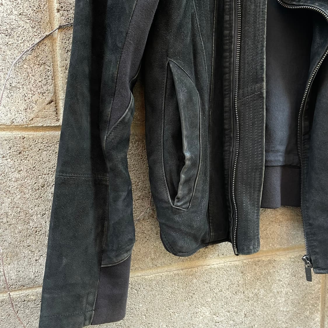 [95] Codes Combine 하이넥 GOAT leather 자켓 상품이미지6