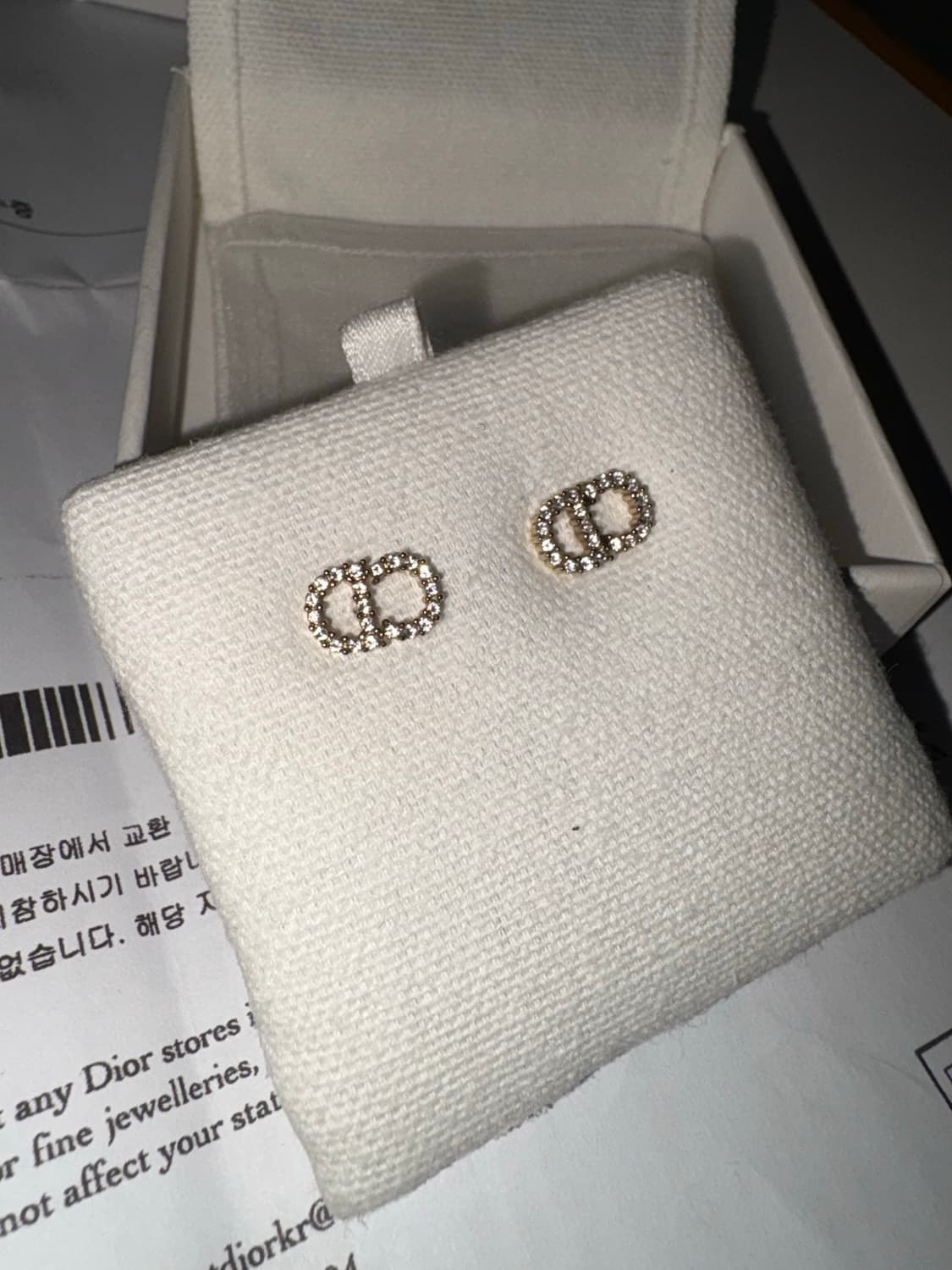 (정품) 디올 클레어 D룬 CD 귀걸이 상품이미지1