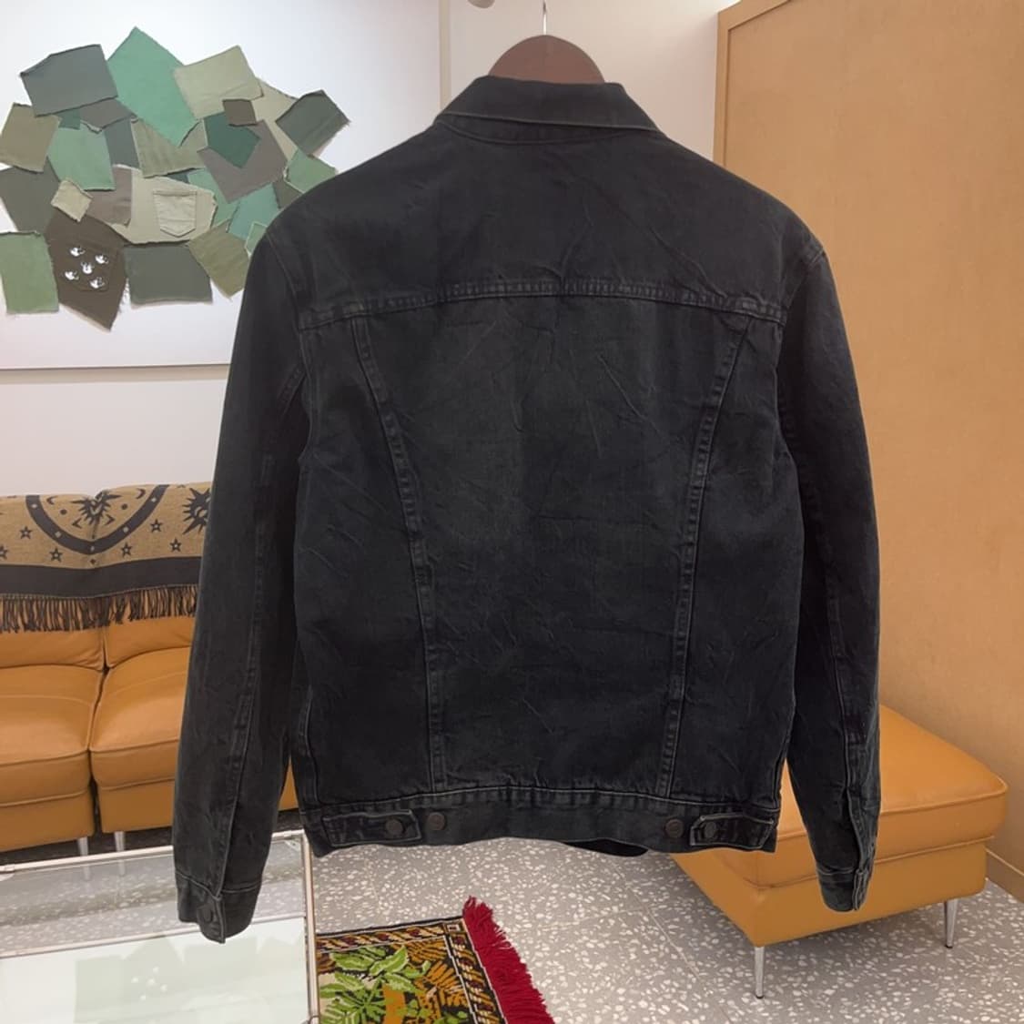 리바이스 레드탭 블랙 트러커 데님 자켓 95 C06264 상품이미지3