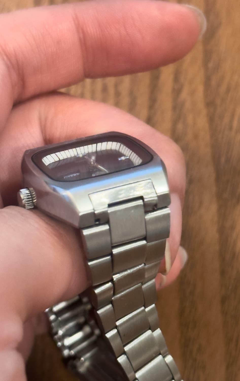 [초희귀] SEIKO 5 TV스크린 수동 Deep Navy Automat 상품이미지6