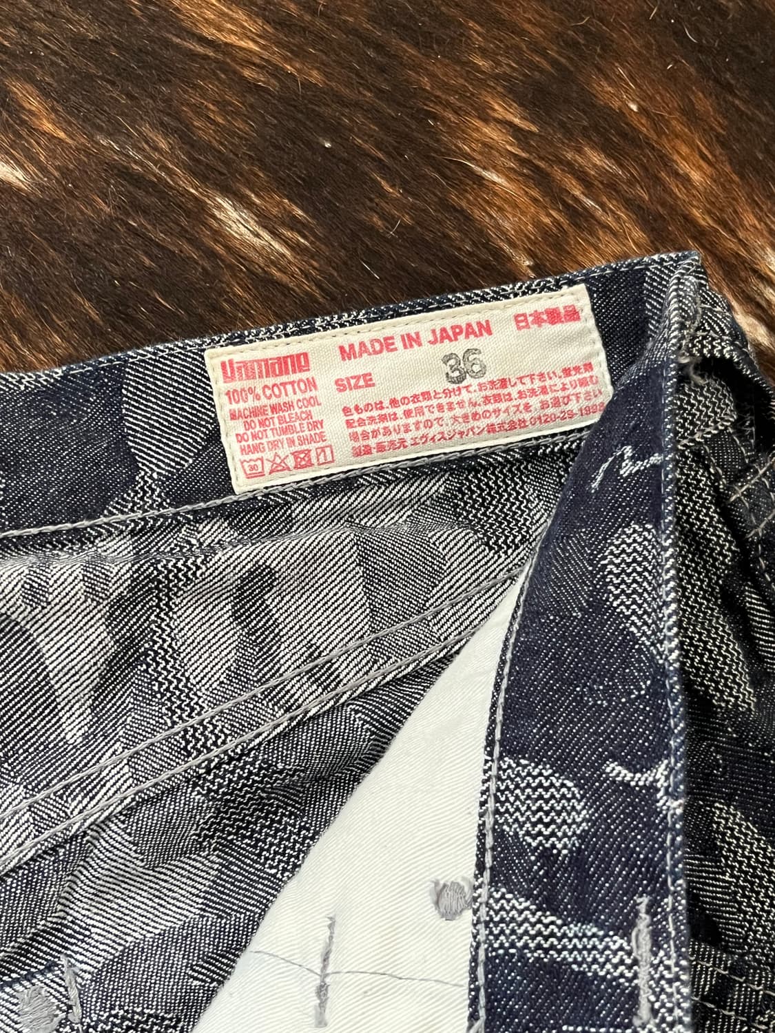 EVISU CAMOUFLAGE DENIM SHORTS 상품이미지6