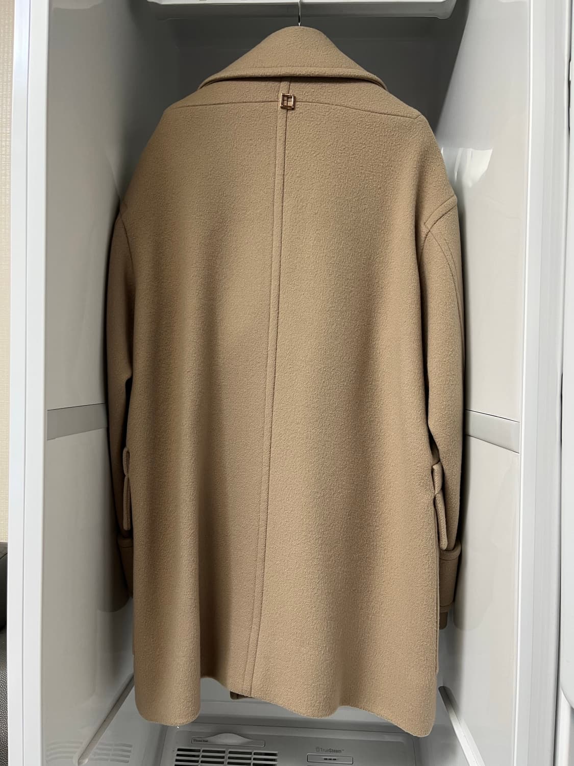 우영미 베이지 더블 코트 48사이즈 상품이미지2