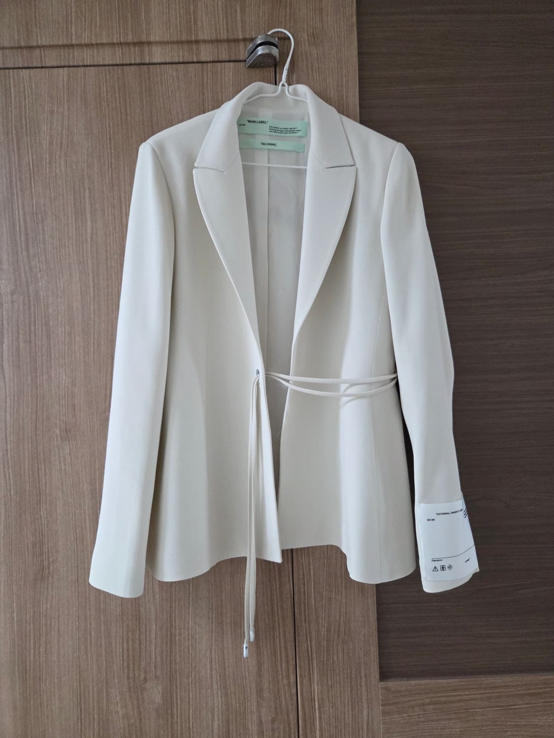 오프화이트 여성 블레이져 상품이미지3