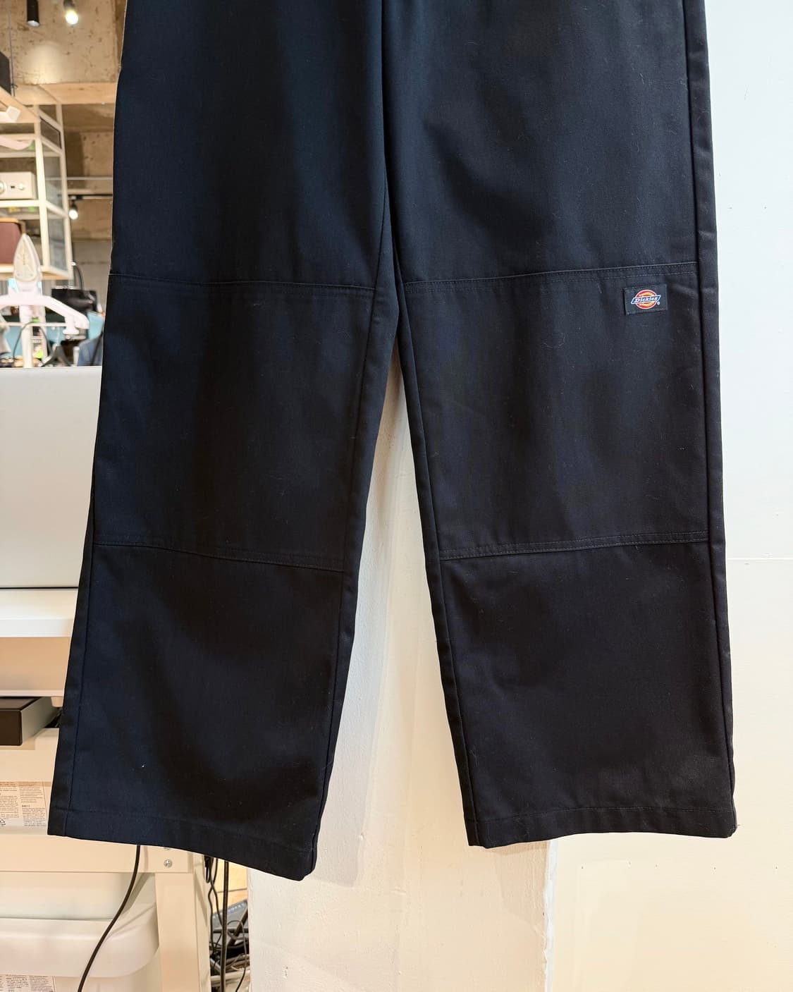 디키즈 블랙 루즈핏 더블 니 워크 팬츠  상품이미지4