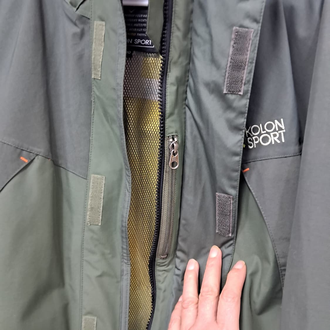 코오롱 스포츠 고어텍스 Expert 방풍 자켓 상품이미지6