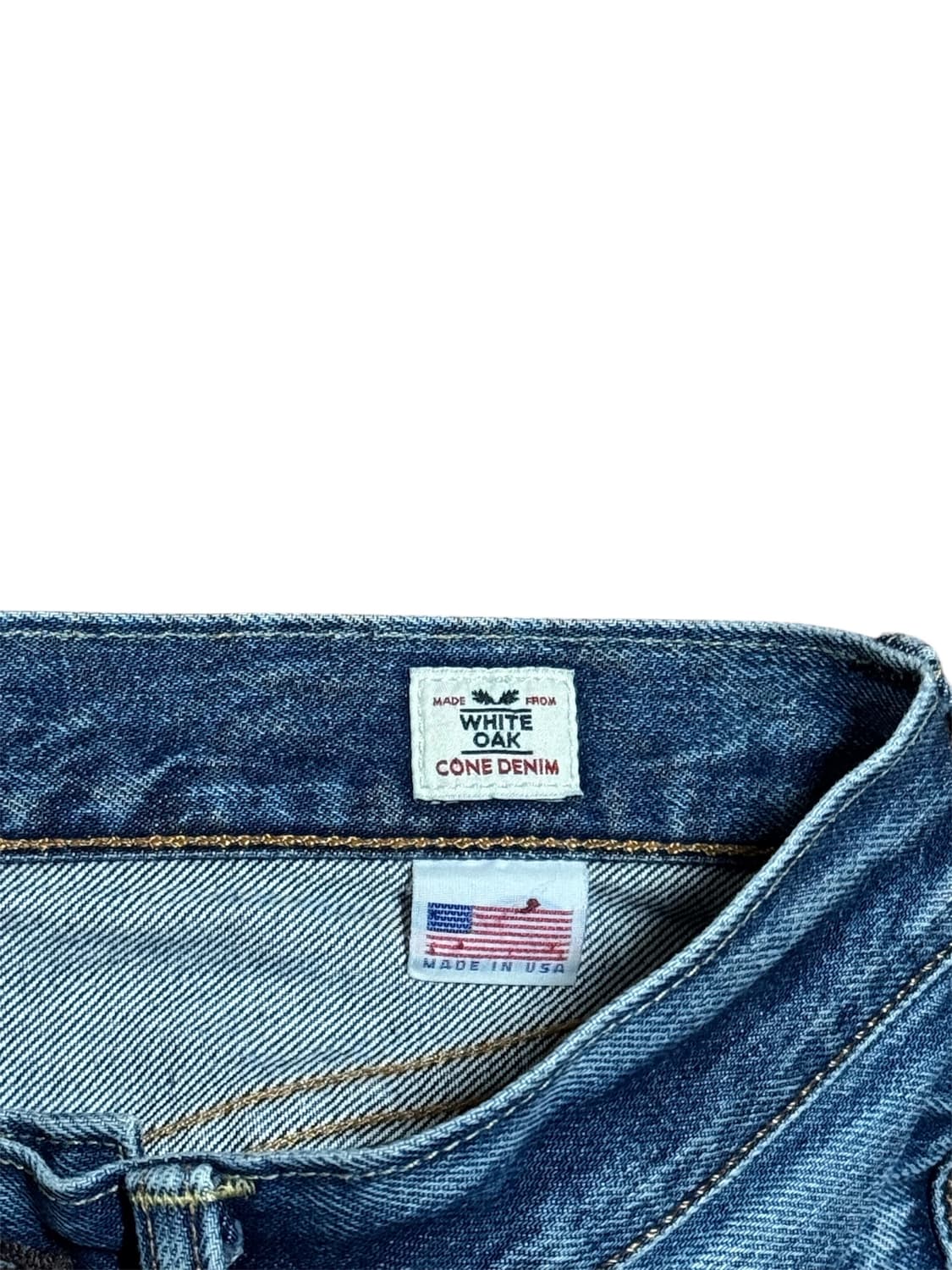리바이스 USA 501 White Oak 셀비지 데님 상품이미지3