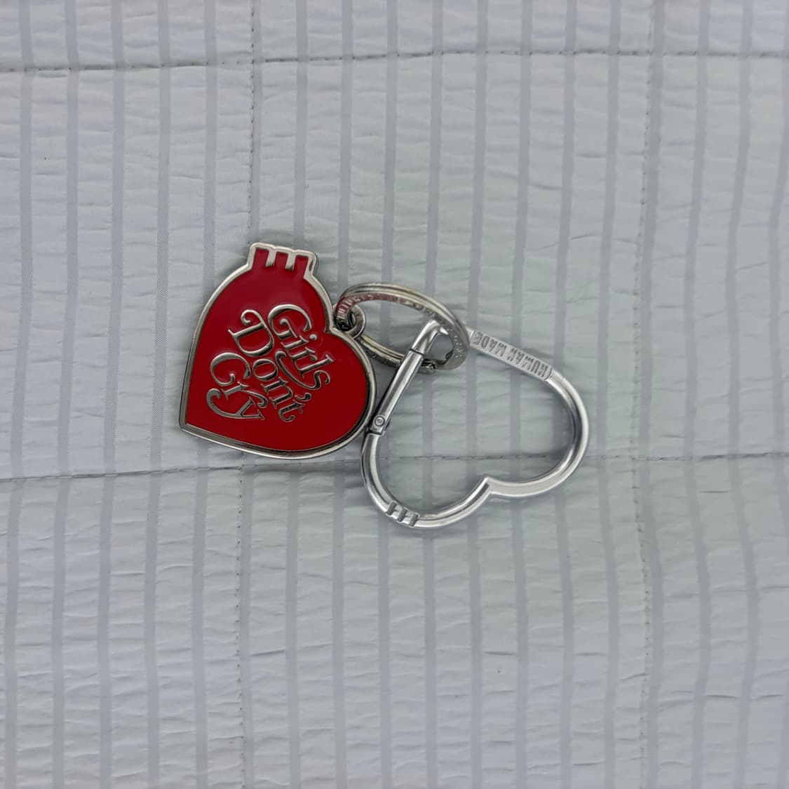 휴먼 메이드 x 베르디 걸스 돈 크라이 키링 레드 상품이미지5