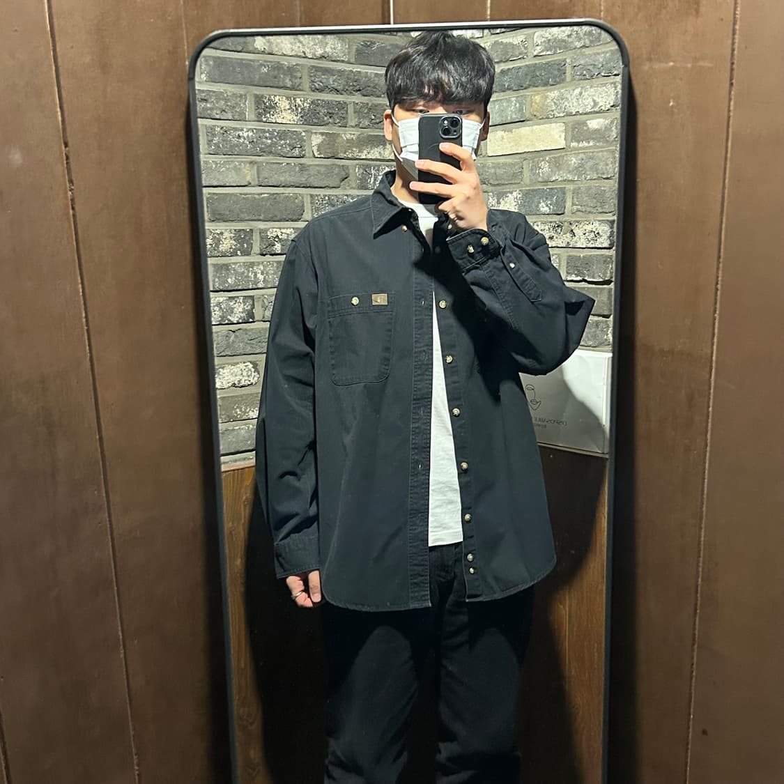 XL) Wrangler 랭글러 투포켓 워크웨어 코튼 셔츠 W13 상품이미지8