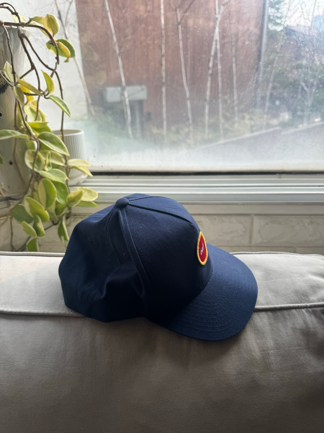 오베이 네이비 스냅백 상품이미지3