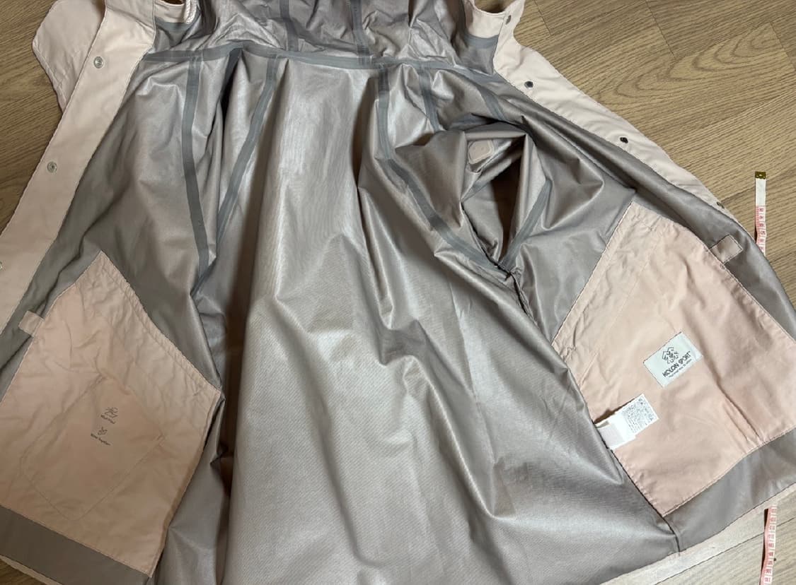 새상품급 코오롱 오버핏 웨더코트자켓 여성 sm 상품이미지7