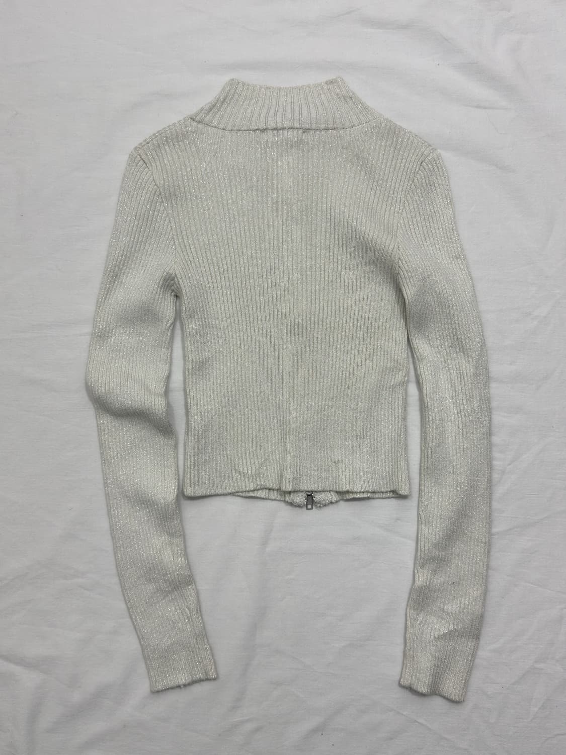 ingni gliter knit twoway zipup 상품이미지5