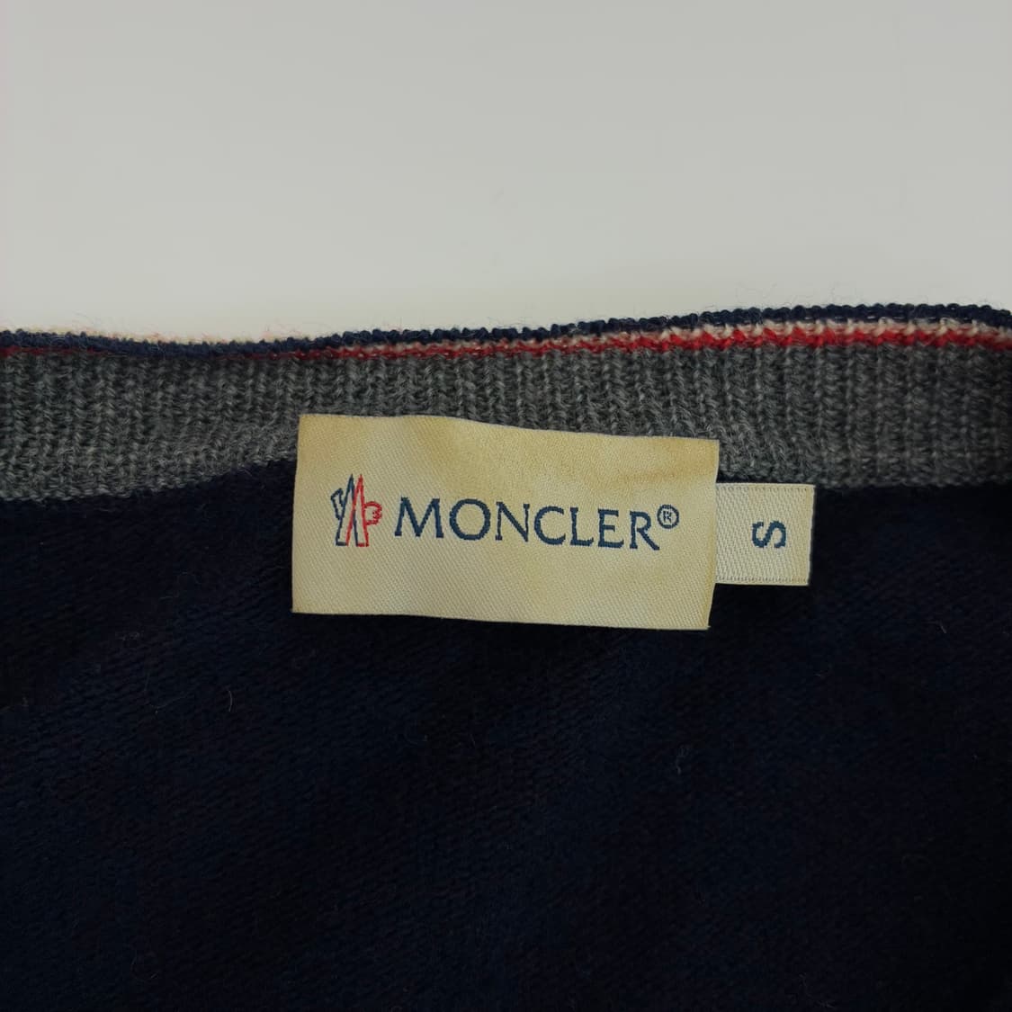 Moncler 몽클레어 암패치 울 라운드 니트 상품이미지4